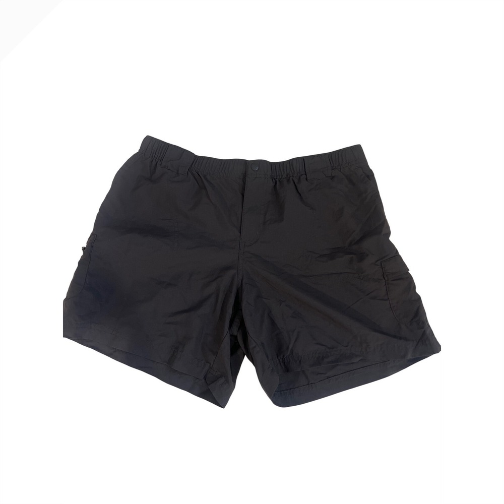Columbia PFG Backcast III Water Shorts Mens Large Black Nylon Mesh Lined XL4680